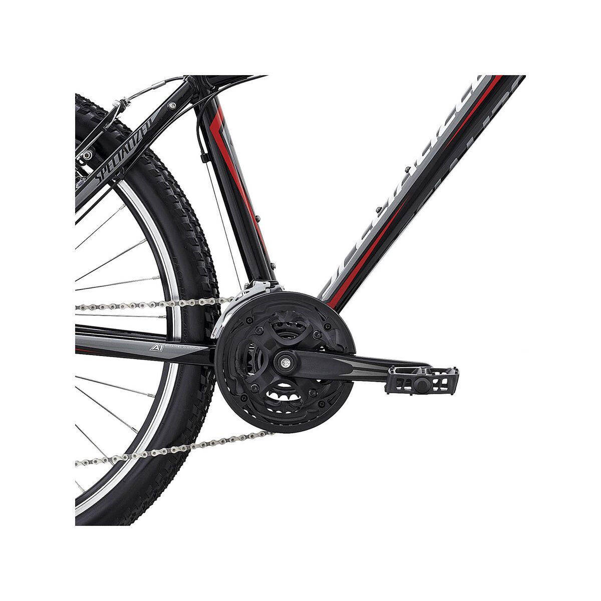 Specialized Hardrock, Black/Charcoal/Red/White - Bild 3