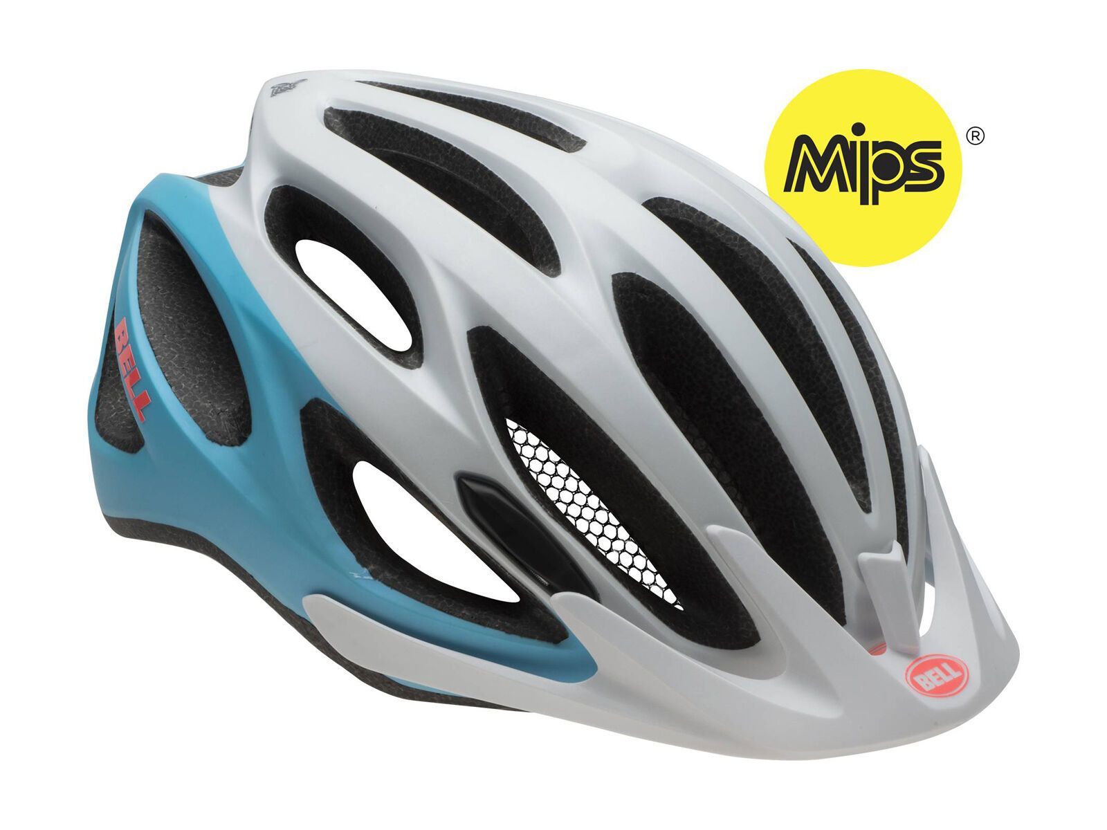 Bell Coast Joy Ride MIPS, matte white/glacier blue repose - Bild 1