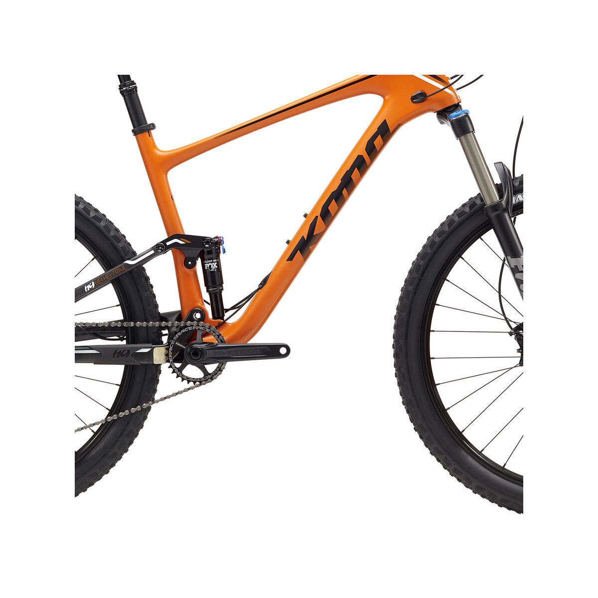 Kona Hei Hei Trail, matt orange/black/white - Bild 3