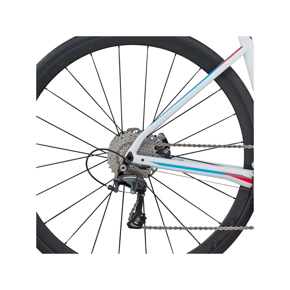 BMC Roadmachine 01 Ultegra, white blue - Bild 4