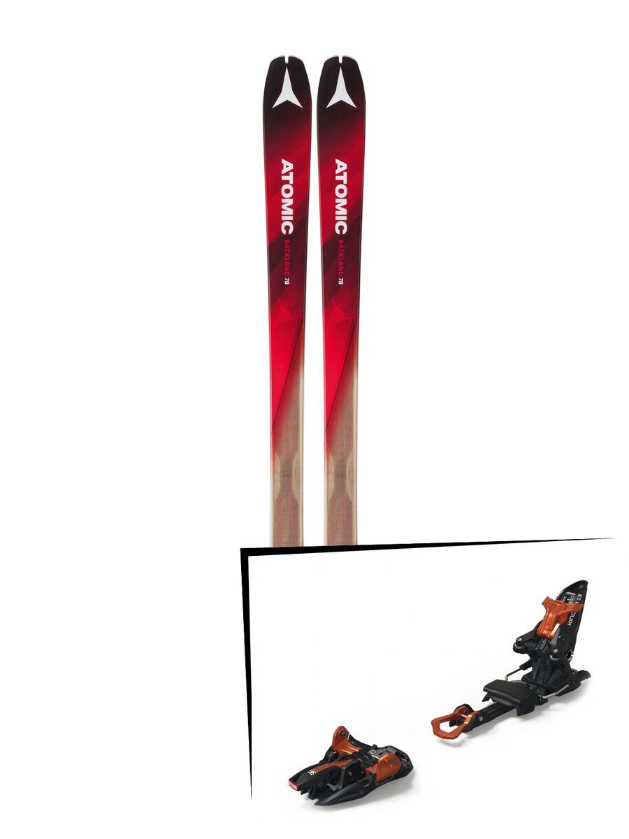 Set: Atomic Backland 78 2018 + Marker Kingpin 13 black/copper - Bild 1