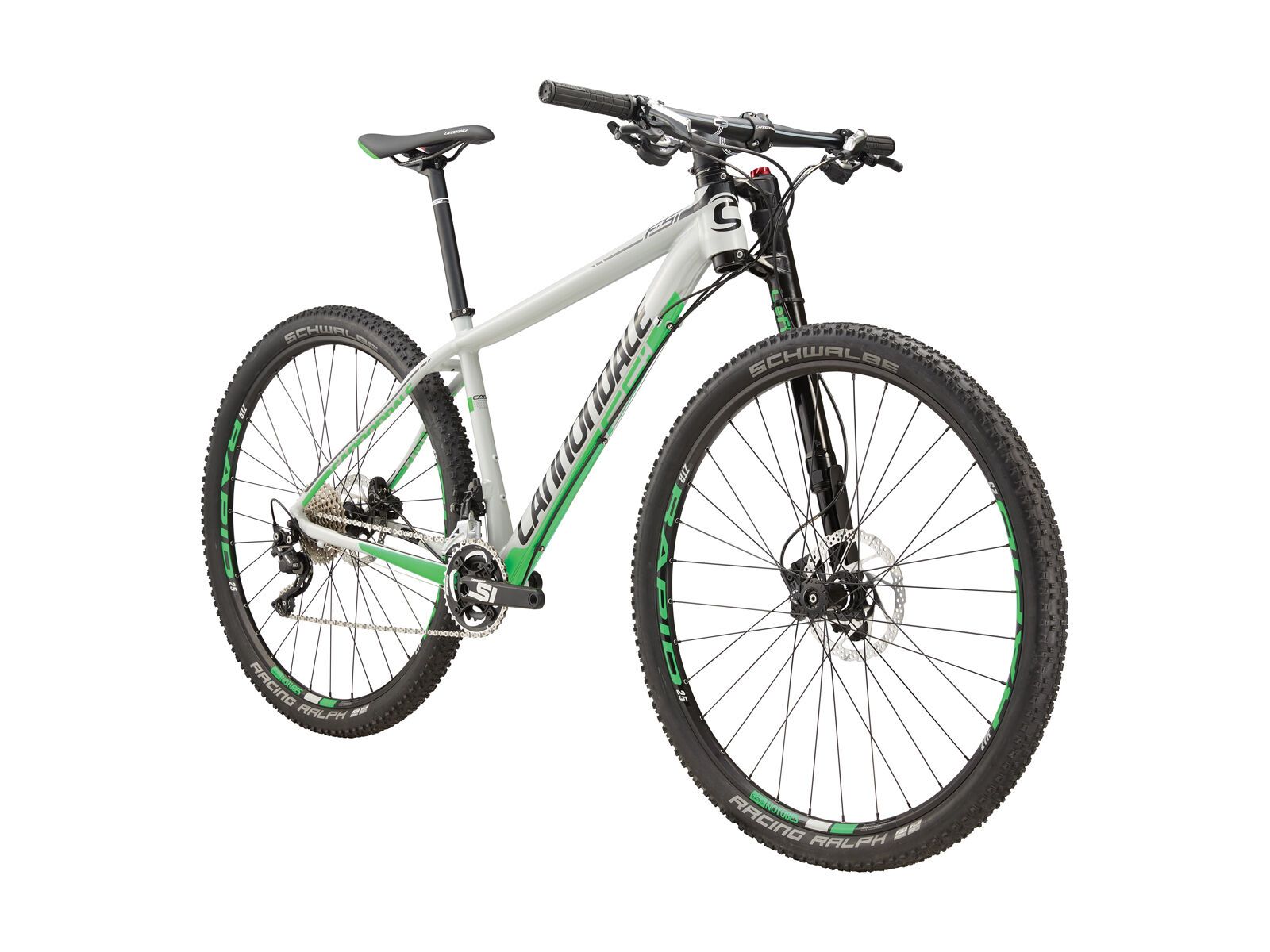 Cannondale F-SI 1 29, primer w/ nearly black and vizerker green, gloss - Bild 2