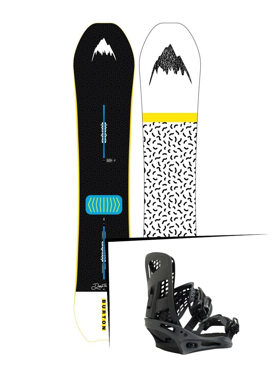 Set: Burton Deep Thinker 2019 +  Genesis X (2218318S) - Bild 1
