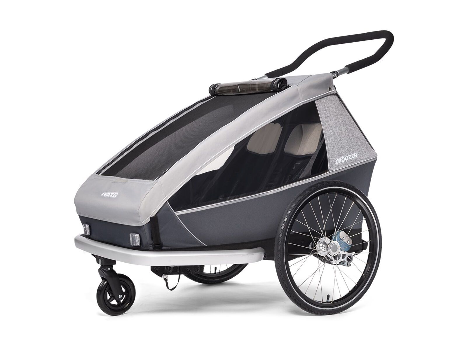 Croozer Kid Keeke 2, stone grey - Bild 2