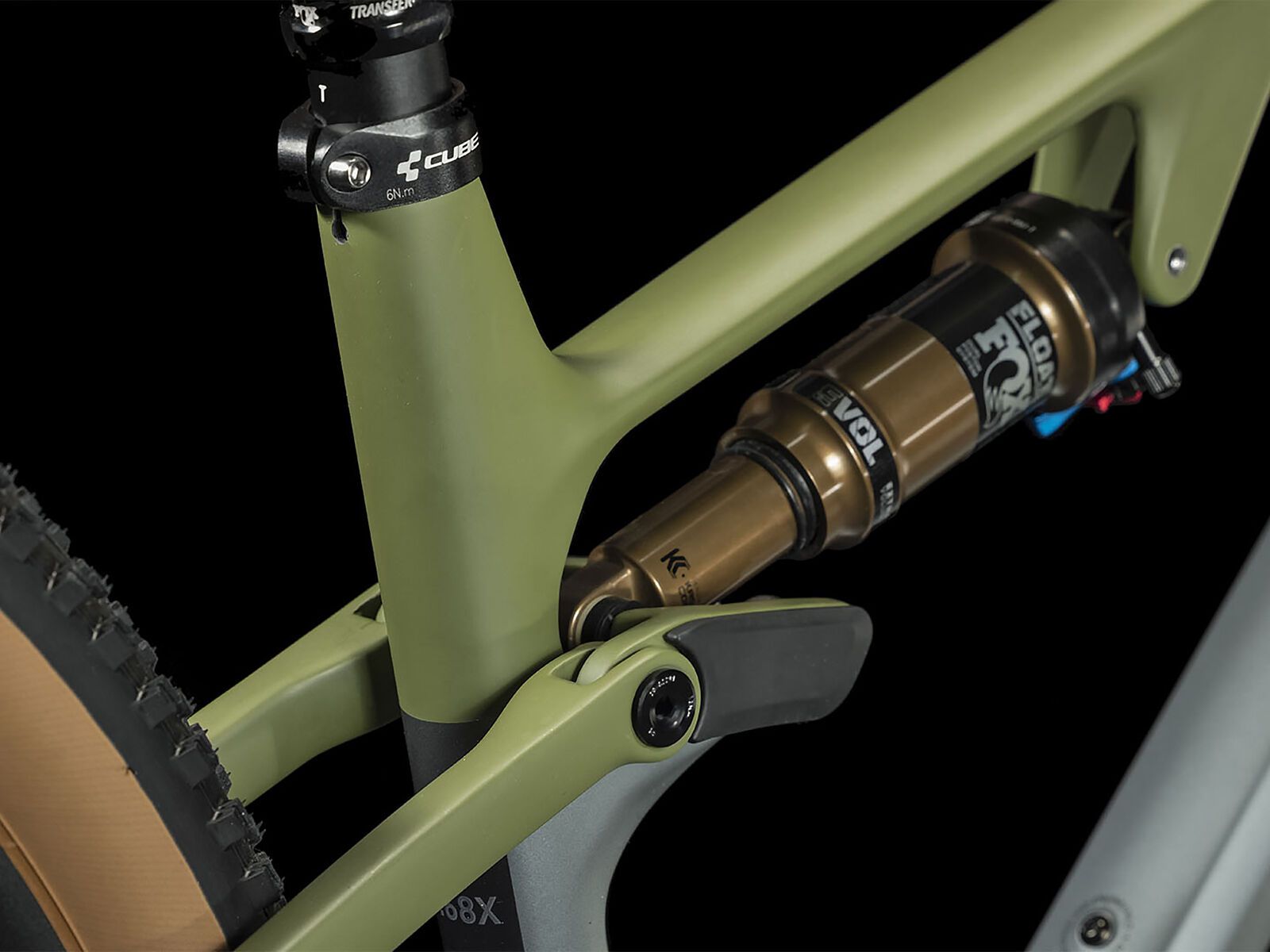 Cube AMS ONE11 C:68X TM 29, flashgrey´n´olive - Bild 8