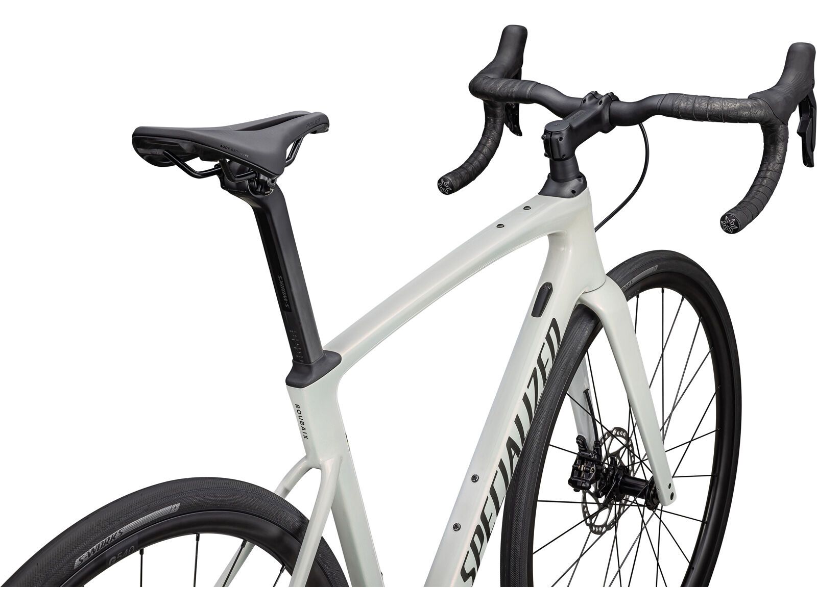 Specialized Roubaix SL8 Comp, red ghost pearl/dune white/metallic obsidian - Bild 4