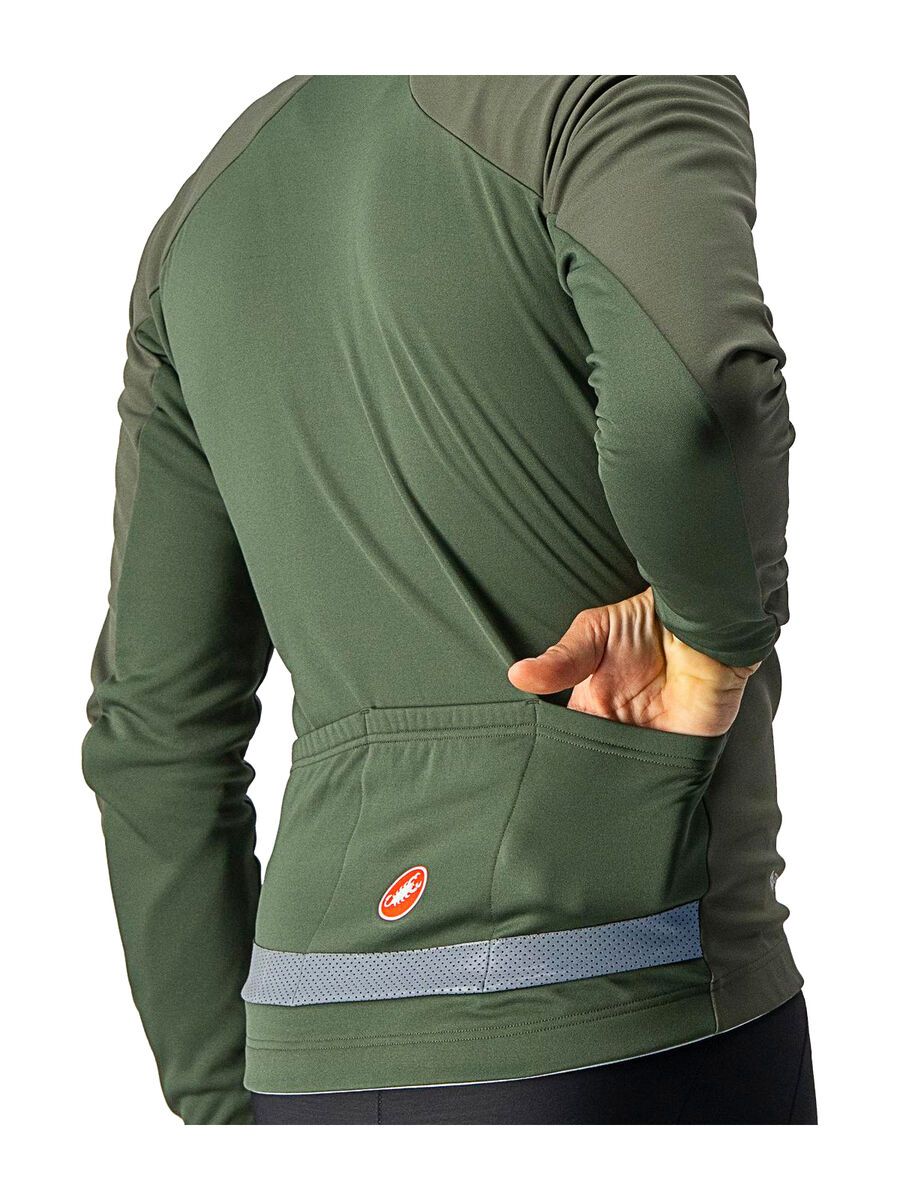 Castelli Transition 2 Jacket, military green/red reflex - Bild 3
