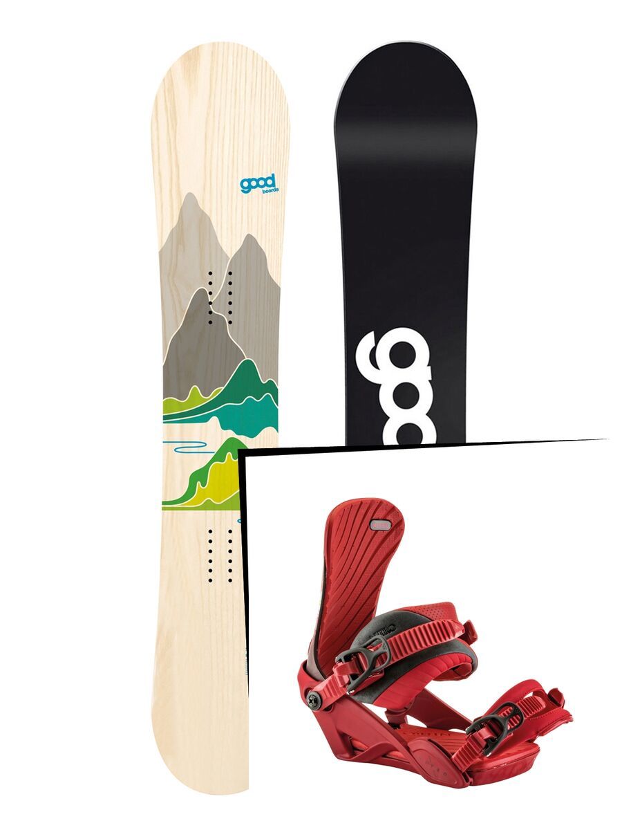 Set: goodboards Prima 2017 + Nitro Ivy (1691173S) - Bild 1
