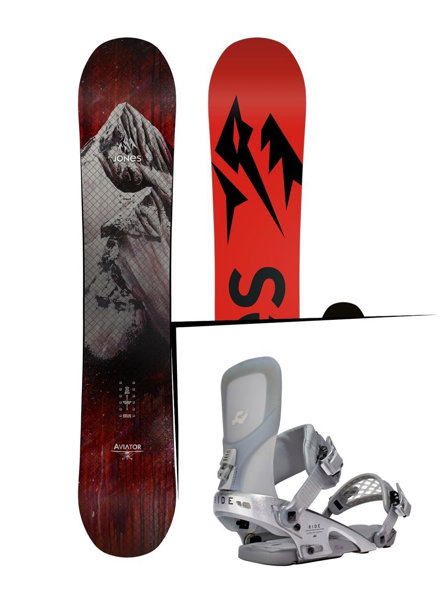 Set: Jones Aviator 2017 + Ride Rodeo LTD (1487161S) - Bild 1