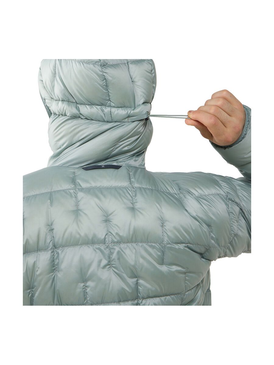 Haglöfs Hede Down Hood Men, dew green - Bild 7