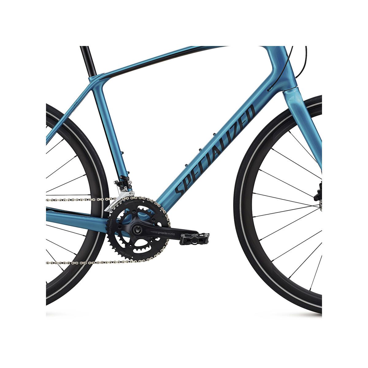 Specialized Sirrus Elite Carbon, teal tint carbon/black/black reflective - Bild 5