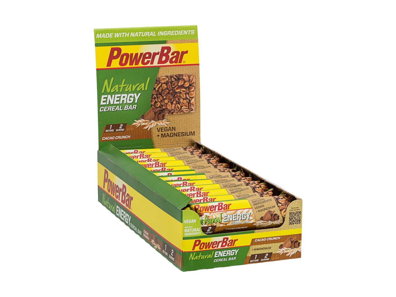PowerBar Natural Energy Cereal (Vegan) - Cacao Crunch (Box) - Bild 1