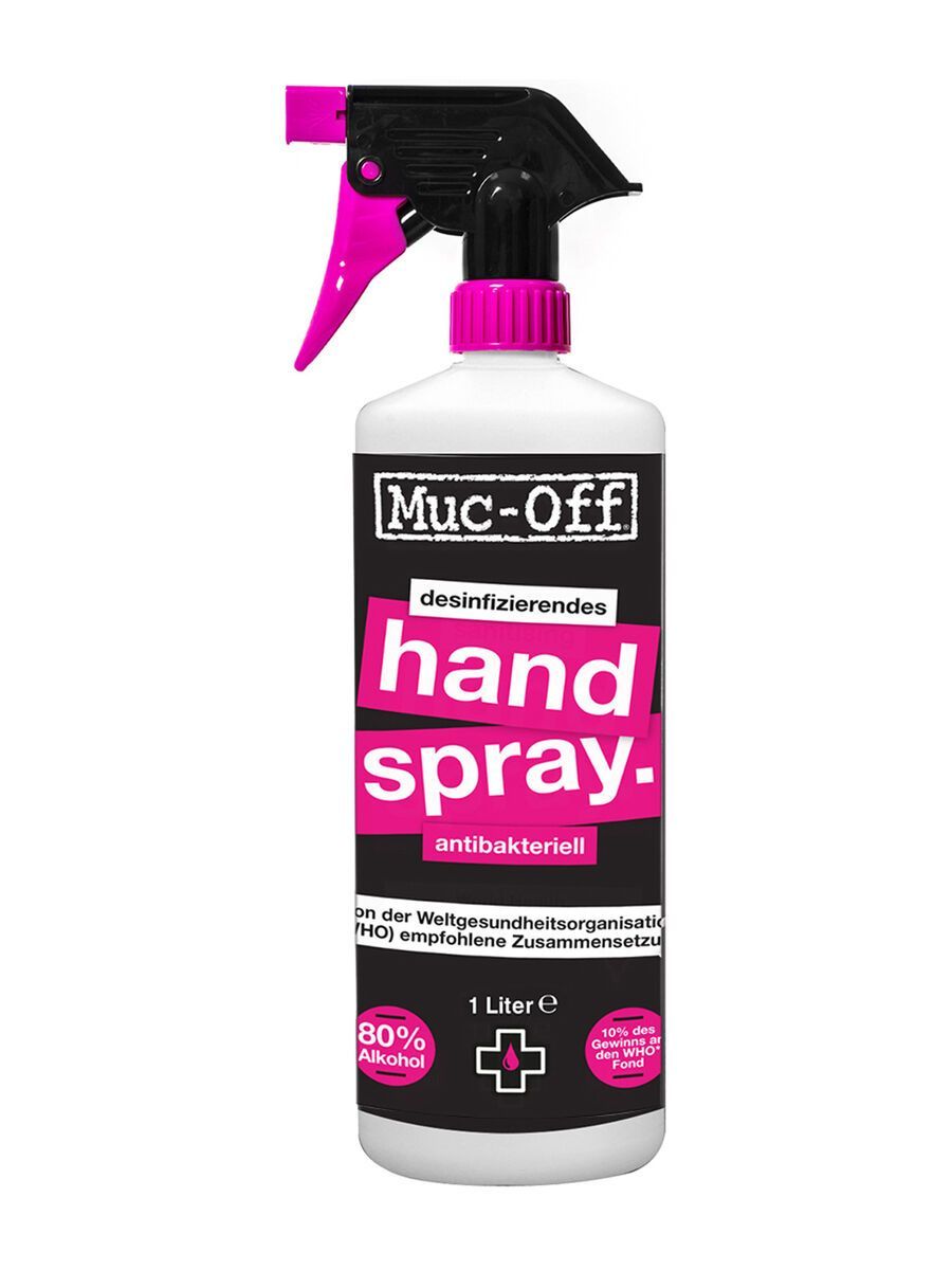 Muc-Off Antibacterial Sanitising Hand Spray - 1 Liter - Bild 1