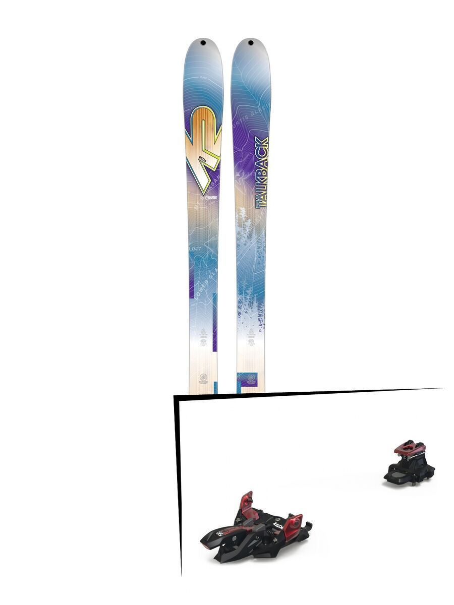 Set: K2 SKI Talkback 88 ECOre 2017 + Marker Alpinist 12 (2319300) - Bild 1