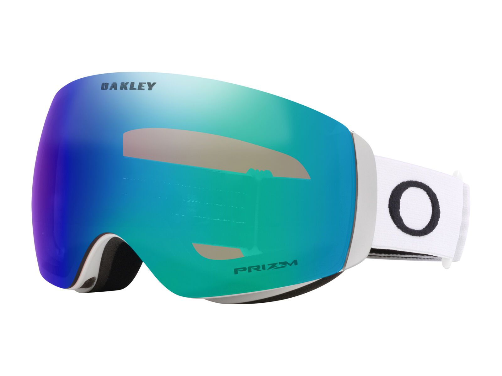 Oakley Flight Deck M, Prizm Snow Argon Iridium / matte white - Bild 1