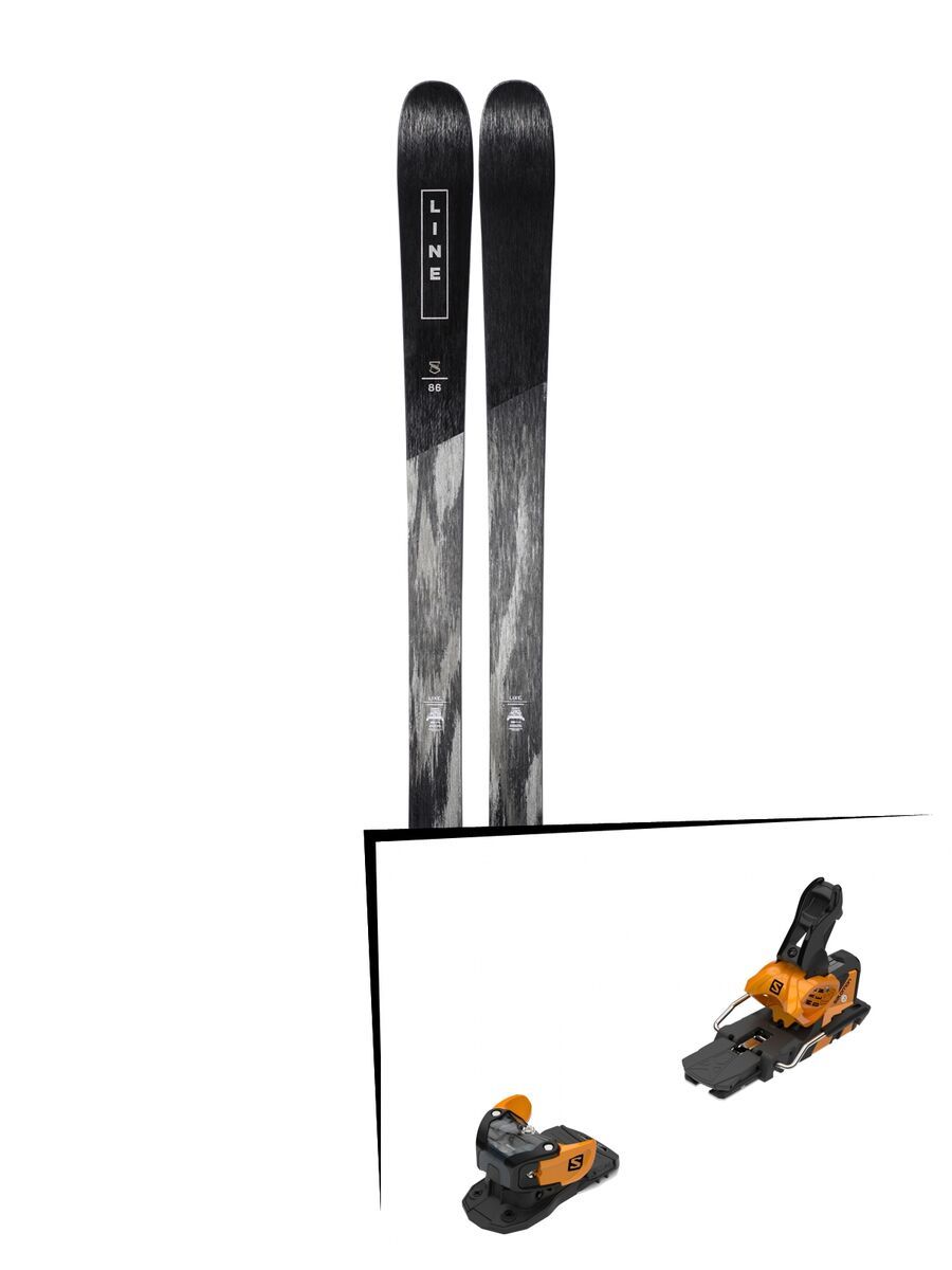 Set: Line Supernatural 86 2019 + Salomon Warden MNC 13 saffron/black - Bild 1