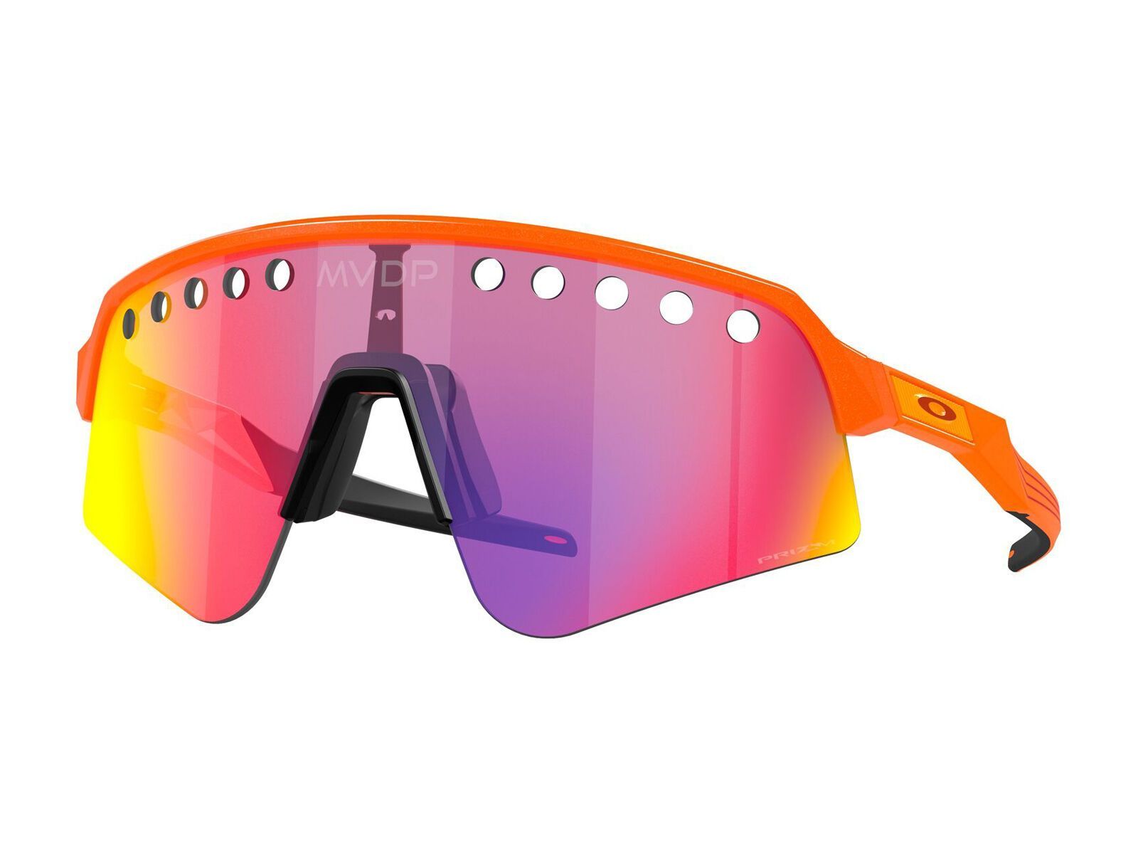 Oakley Sutro Lite Sweep Mathieu Van Der Poel Signature, Prizm Road / orange sparkle - Bild 1
