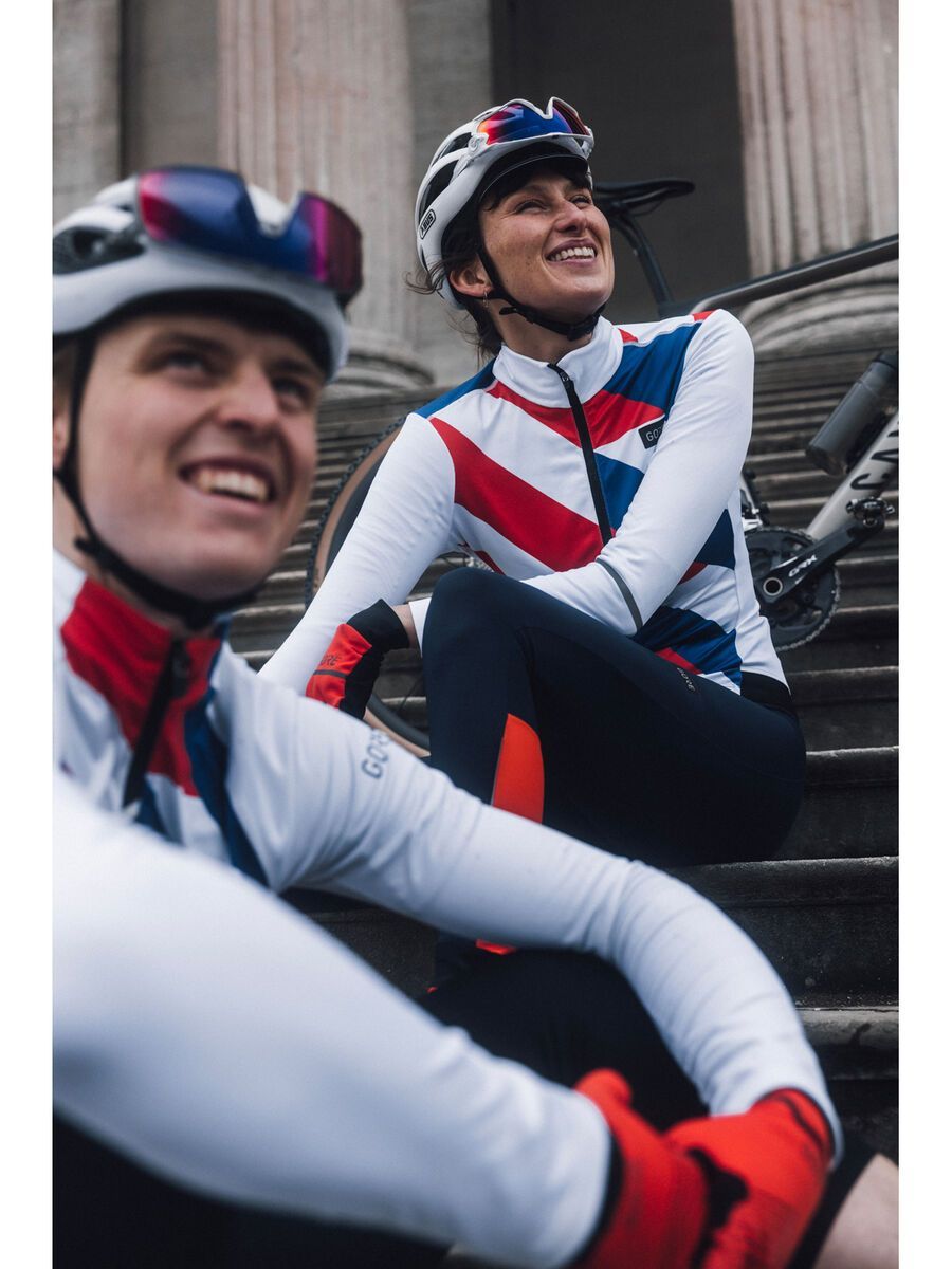 GOREWEAR Progress Thermo Trägerhose+ Damen, orbit blue/fireball - Bild 12