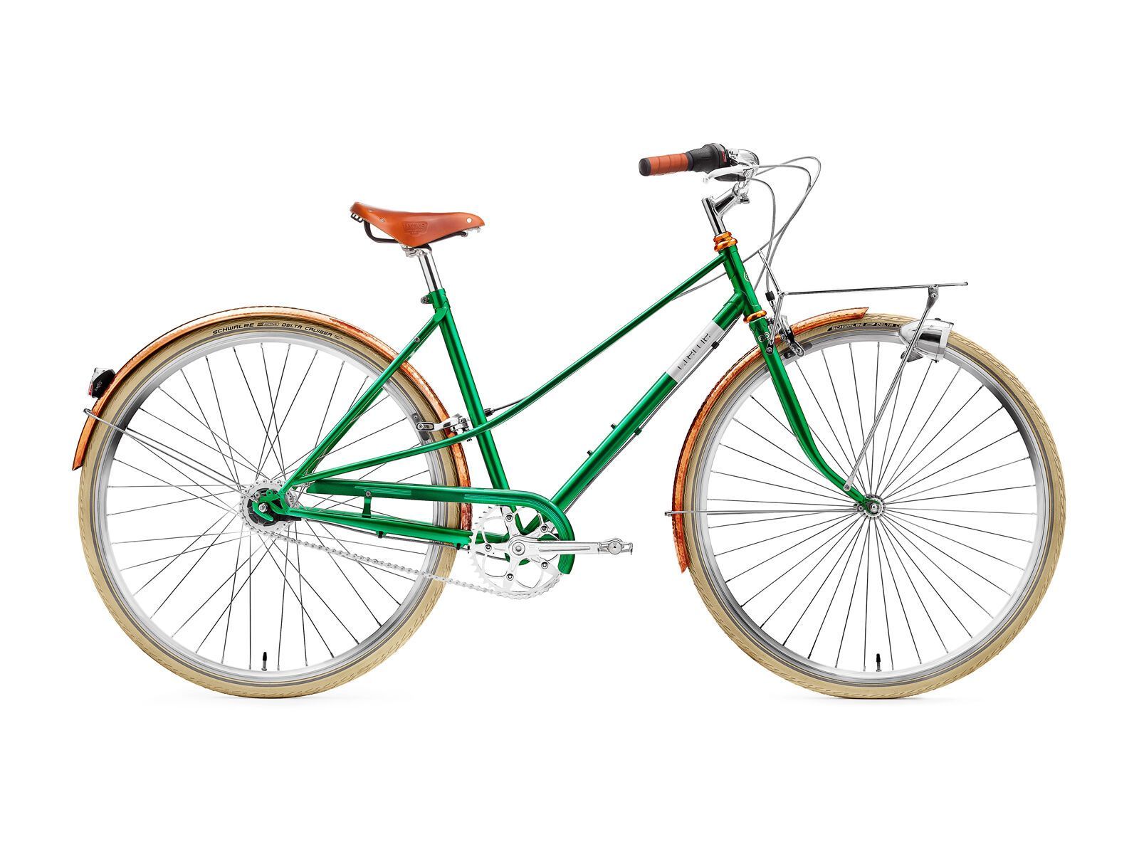 Creme Cycles Caferacer Lady Doppio, emerald green - Bild 1