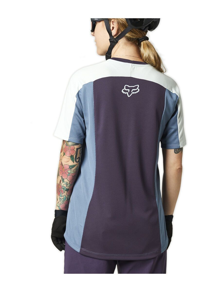 Fox Womens Defend SS Jersey, dark purple - Bild 2