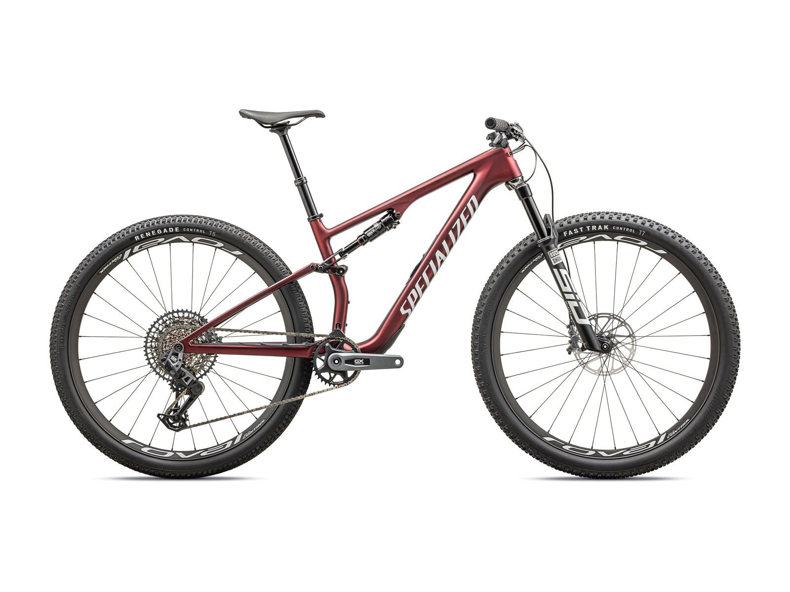 Specialized Epic 8 Expert, red sky/white - Bild 1