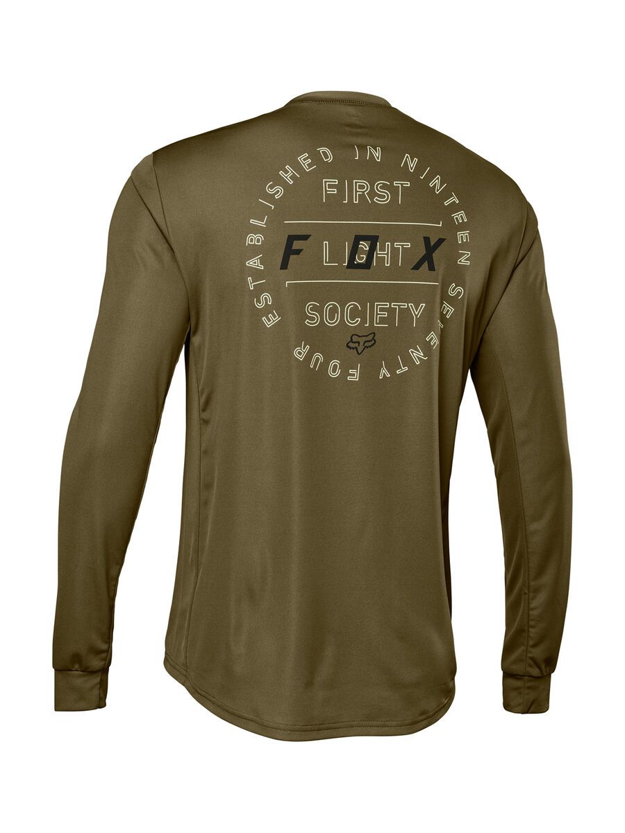 Fox Ranger LS Jersey Font, olive green - Bild 2
