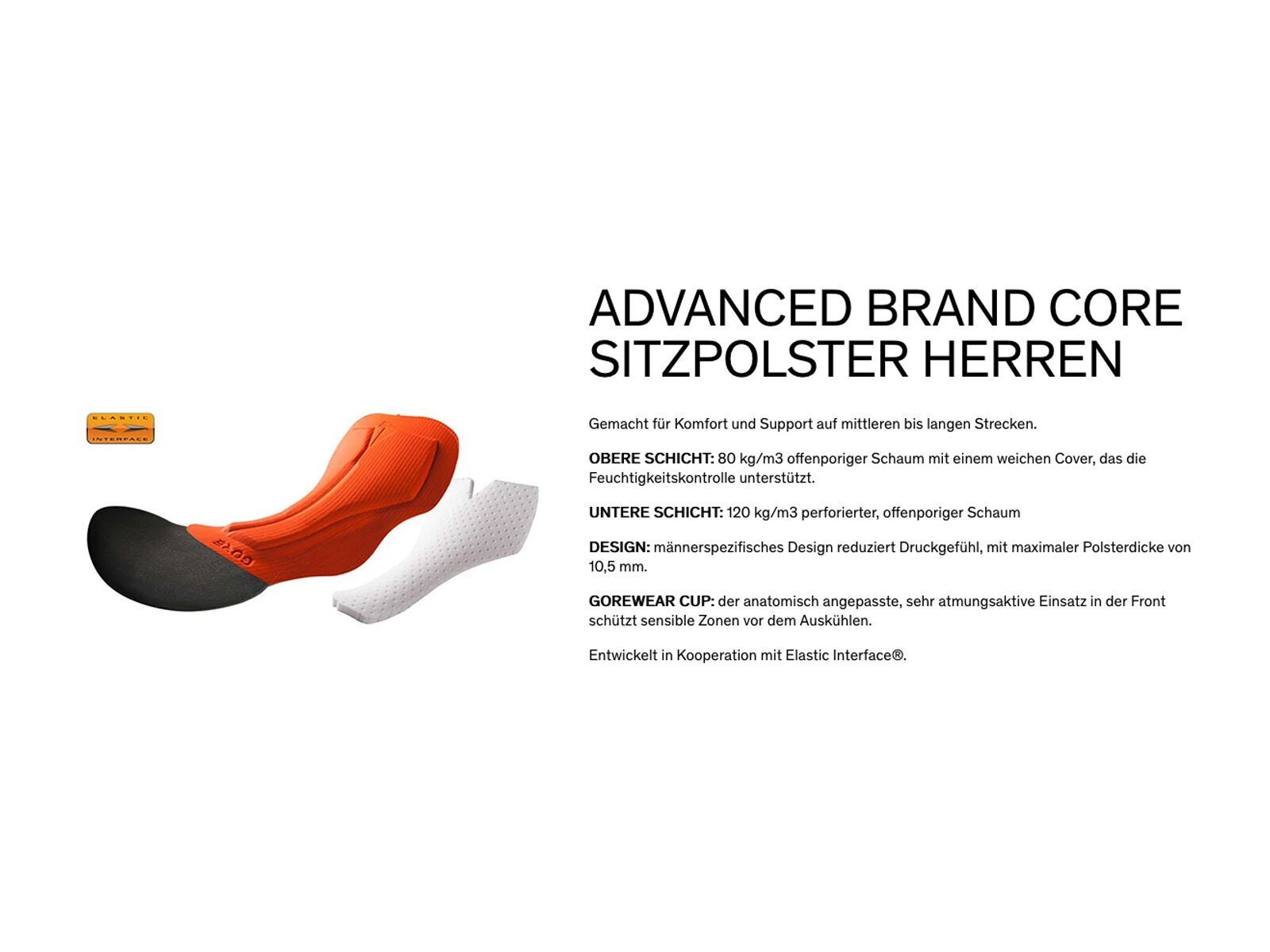 GOREWEAR Spinshift kurze Trägerhose+ Herren, black - Bild 4