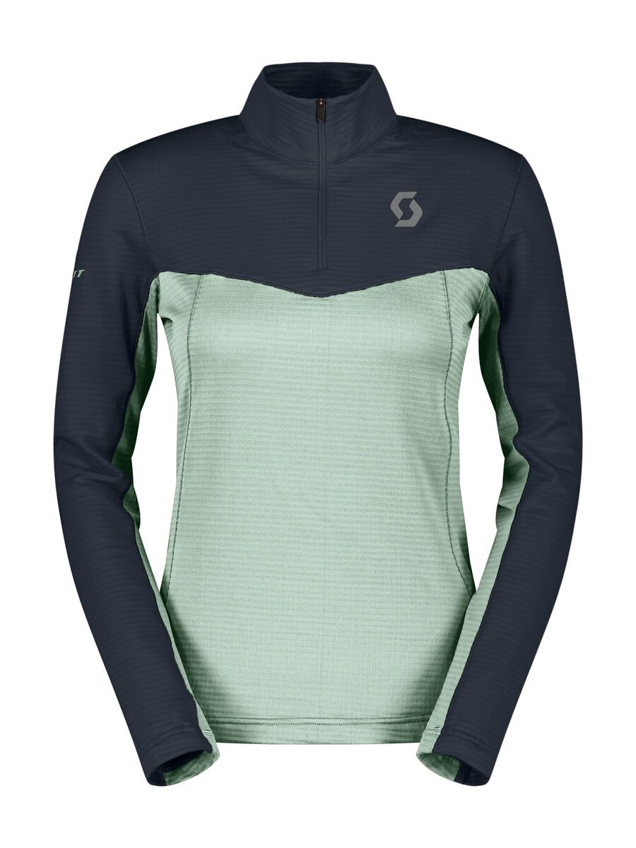 Scott Defined Light Women's Pullover, dark blue/fresh green - Bild 1