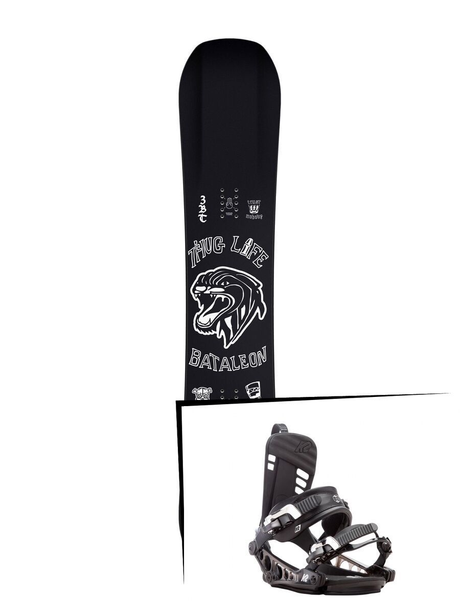 Set: Bataleon Disaster 2017 + K2 Cinch CTX (1728771S) - Bild 1