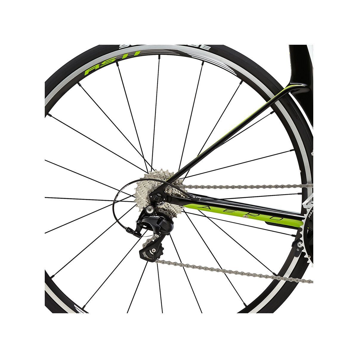 Cannondale Slice 105, berserker green w/ magnesium white and jet black, gloss - Bild 4