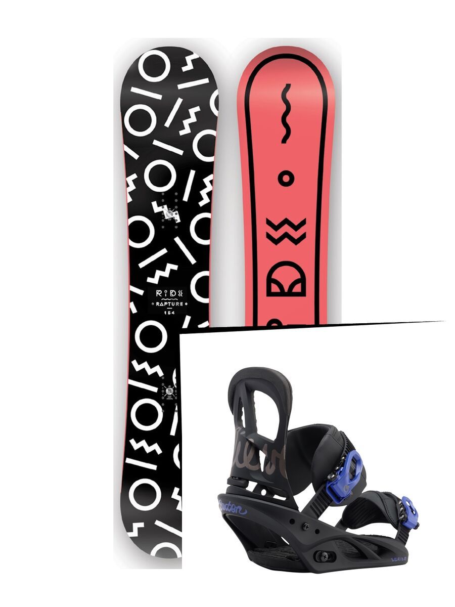 Set: Ride Rapture 2016 + Burton Scribe (1712908S) - Bild 1