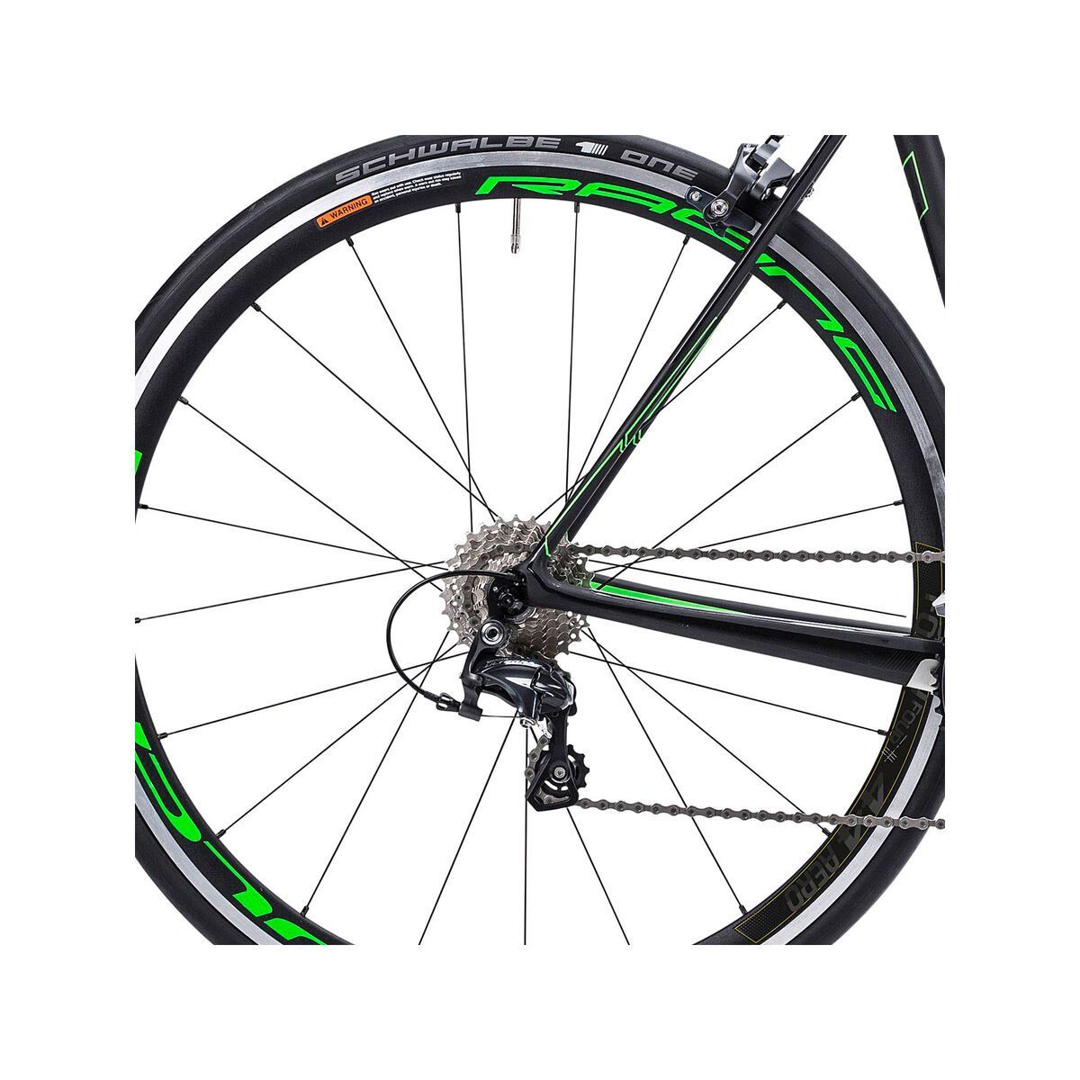 Cube Litening Super HPC Race, carbon/green - Bild 4