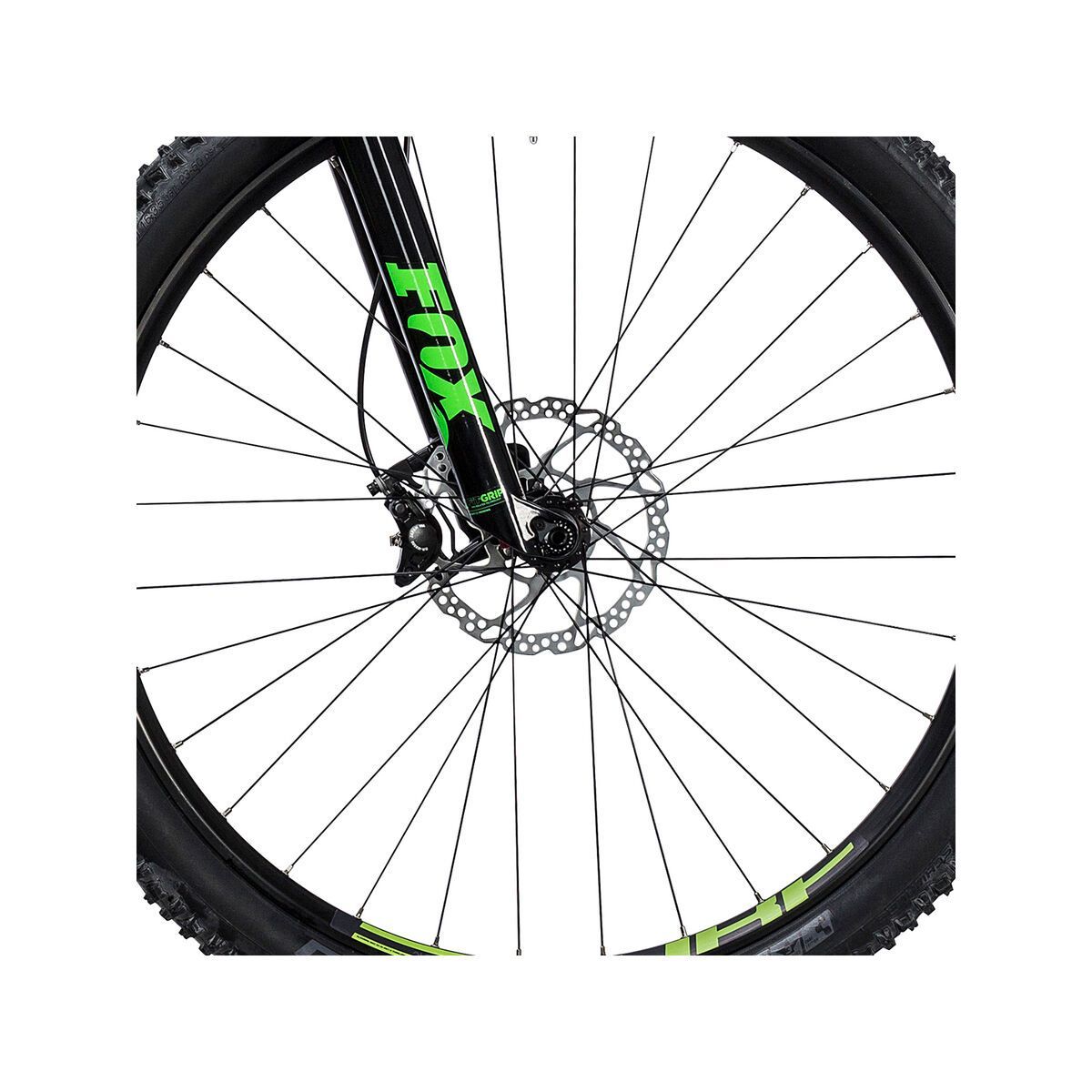 Cube Reaction Hybrid HPA SLT 500 27.5, green´n´flashgreen - Bild 2