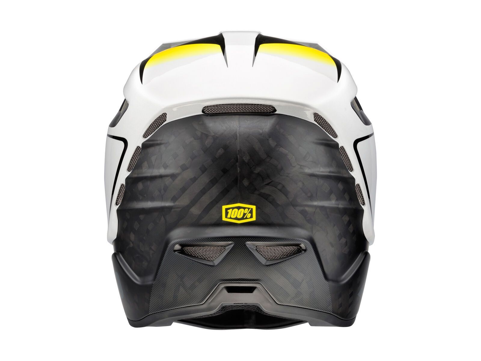100% Aircraft DH Helmet, Bi-Turbo white - Bild 2