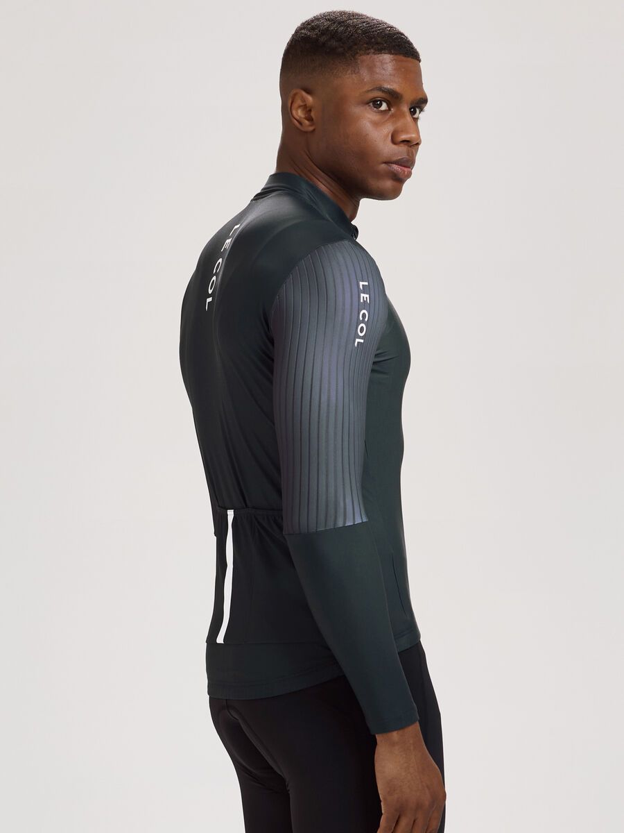 Le Col Pro Aero Long Sleeve Jersey, grey - Bild 4