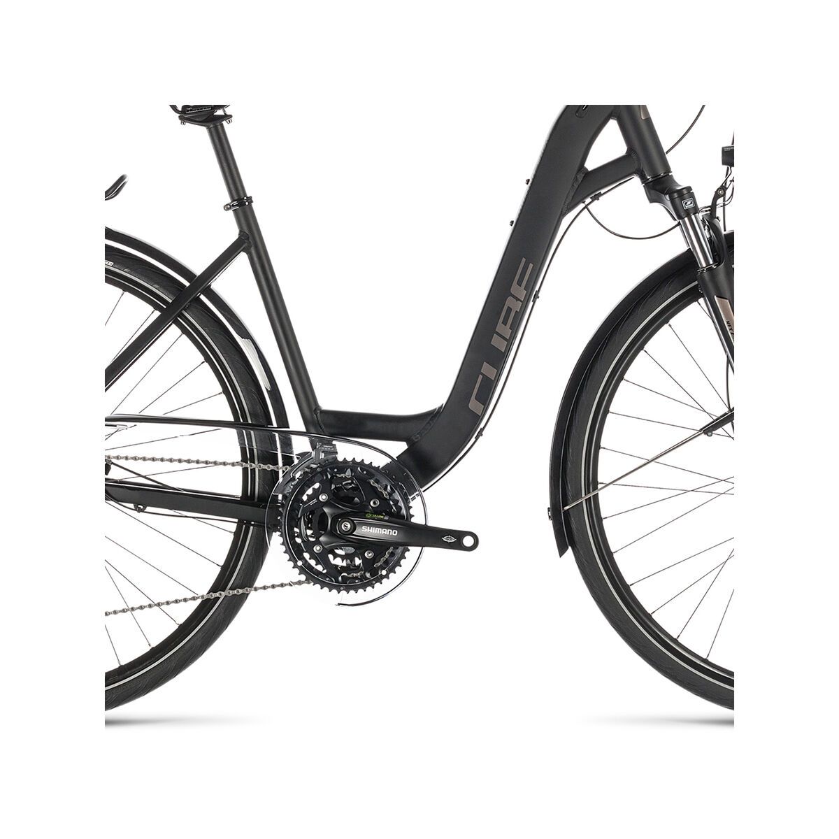 Cube Touring EXC Easy Entry, black´n´brown - Bild 3