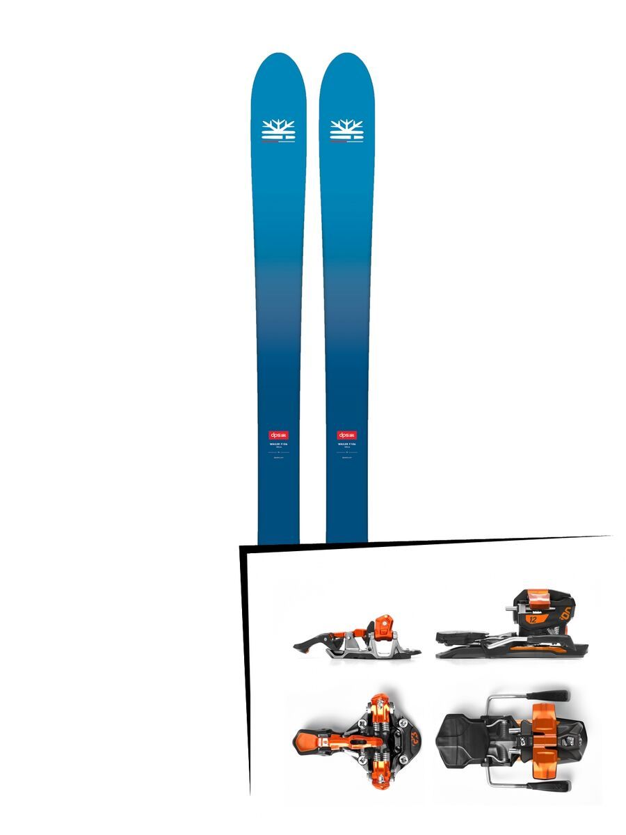 Set: DPS Skis Wailer F106 Foundation 2018 + G3 Ion 12 - Bild 1