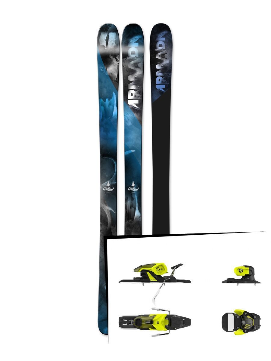 Set: Armada Invictus 95 2016 + Salomon Warden 11 (1706224) - Bild 1