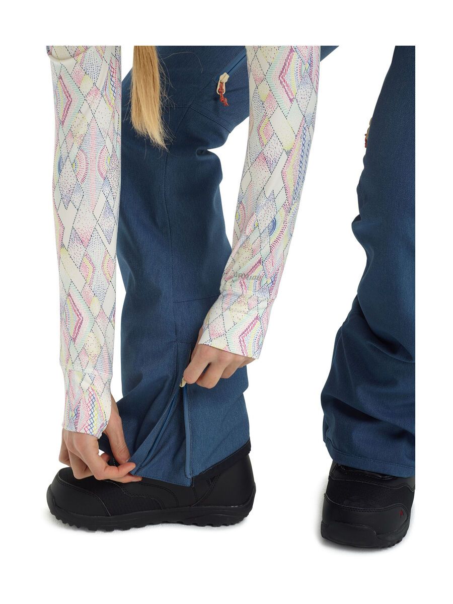 Burton Women's Vida Pant Stretch Denim, light denim - Bild 7