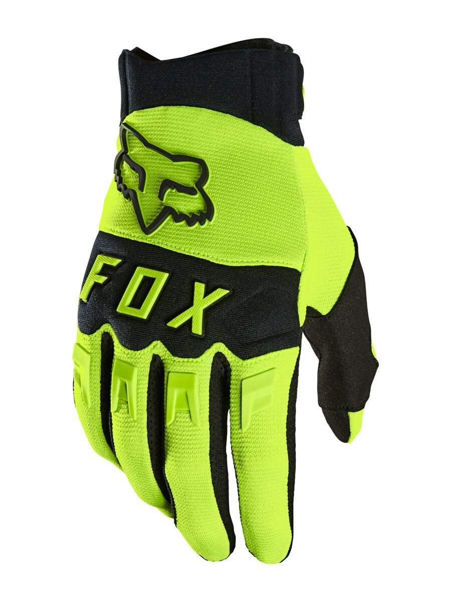 Fox Dirtpaw Glove, flo yellow - Bild 1