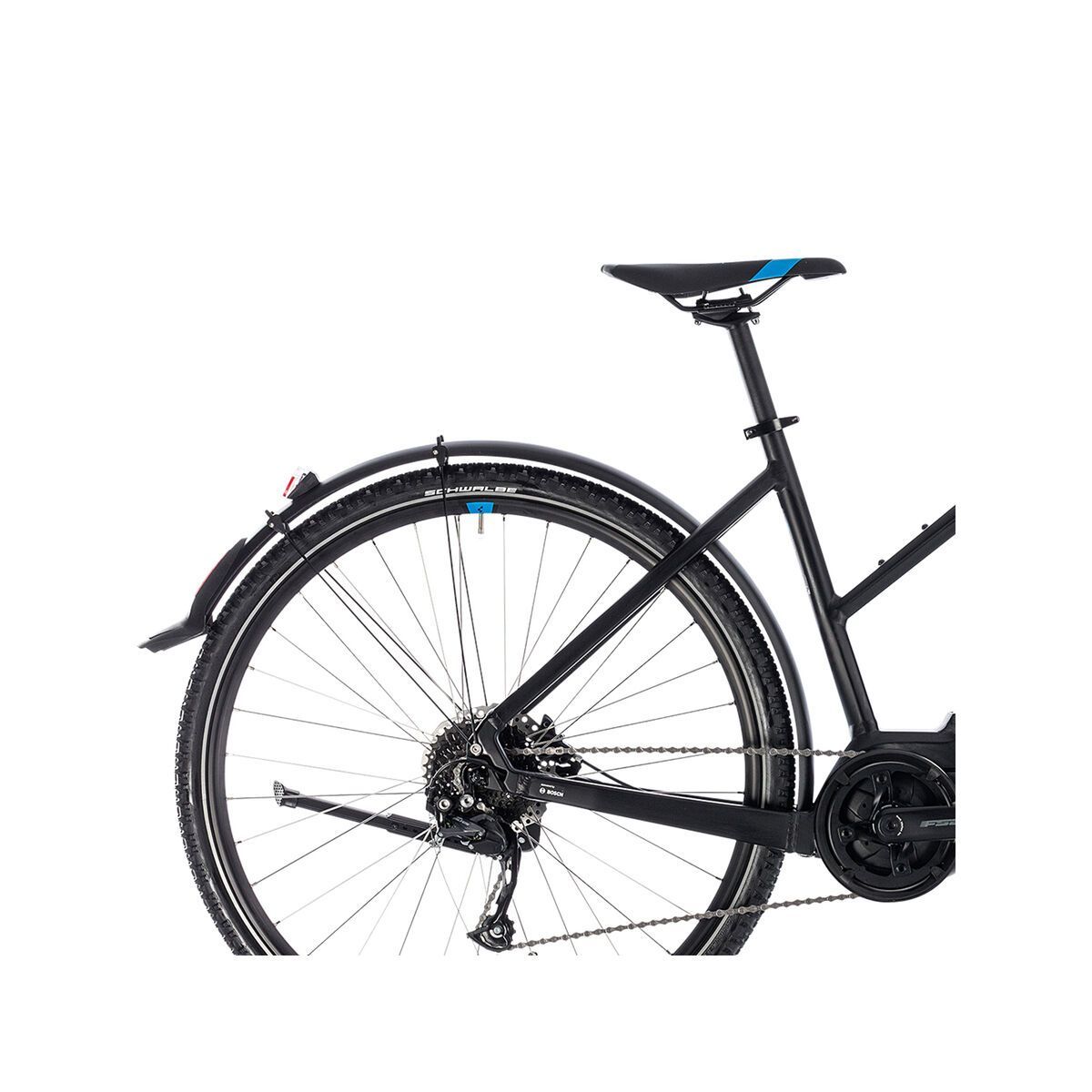 Cube Cross Hybrid ONE Allroad 400 Trapeze, black´n´blue - Bild 6
