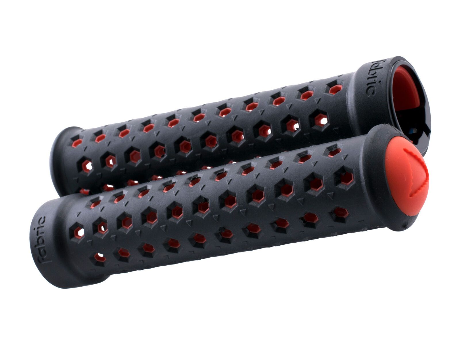 Fabric Slim Grip, black/red - Bild 1