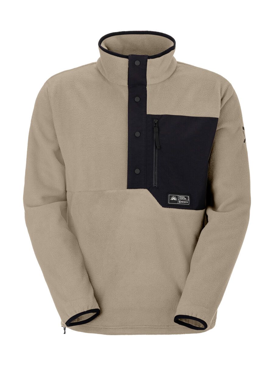 Scott Escape Original Fleece Men's Pullover, portobello beige - Bild 1