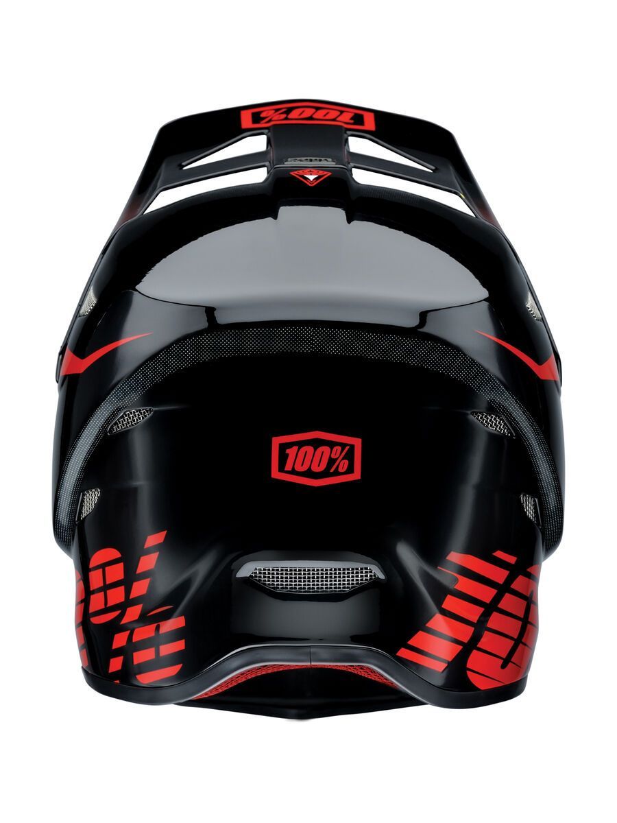 100% Status DH/BMX Helmet, selecta red - Bild 3