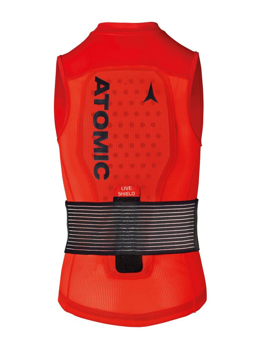 Atomic Live Shield Vest JR, red - Bild 2
