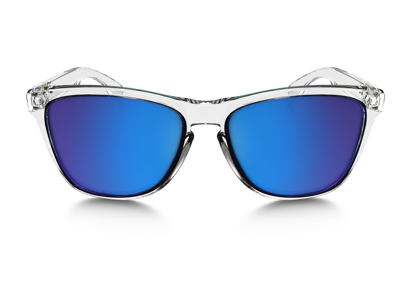 Oakley Frogskins, polished clear/Lens: sapphire iridium - Bild 2
