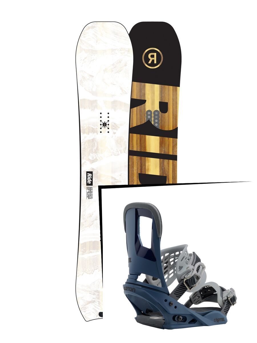 Set: Ride Alter Ego 2017 + Burton Cartel (1712706S) - Bild 1