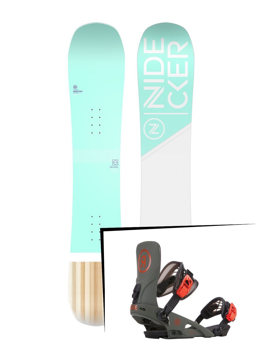 Set: Nidecker Elle 2019 + Ride LTD (1923740S) - Bild 1