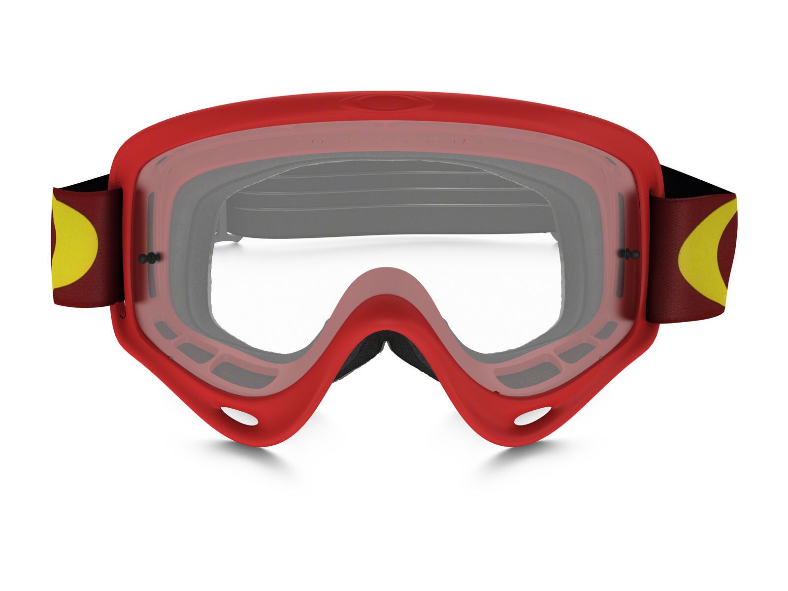 Oakley XS O Frame MX, shockwave red/yellow/Lens: clear - Bild 2