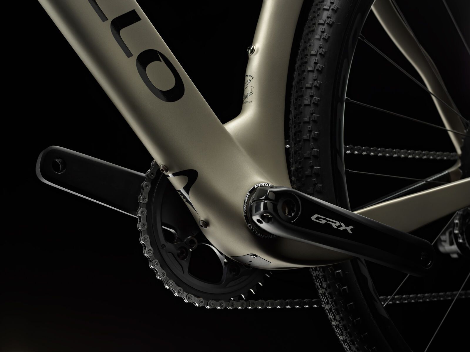Pinarello Grevil F5 GRX 610 1x12 DB / Fulcrum Rapid Red 500 DB - 700C, stone grey - Bild 5